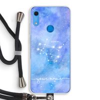 Sterrenbeeld - Licht: Huawei Y6s Transparant Hoesje met koord