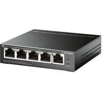 TP-Link TL-SG105MPE netwerk-switch L2 Gigabit Ethernet (10/100/1000) Power over Ethernet (PoE) Zwart - thumbnail