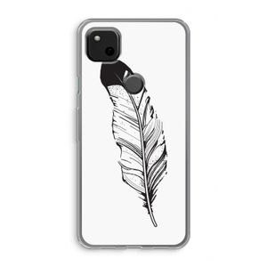 Pluim: Google Pixel 4a Transparant Hoesje