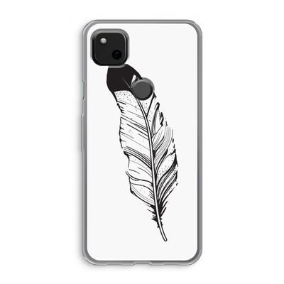 Pluim: Google Pixel 4a Transparant Hoesje
