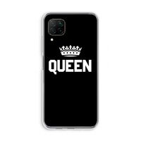 Queen zwart: Huawei P40 Lite Transparant Hoesje
