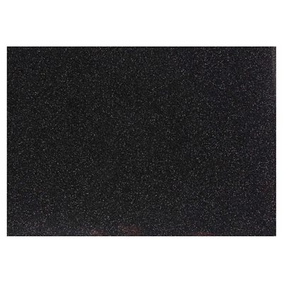 Creativ Company Opstrijkfolie glitter zwart, a5