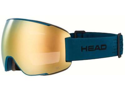 Skibrillen HEAD MAGNIFY 5K Gold/Petrol + Spare lens