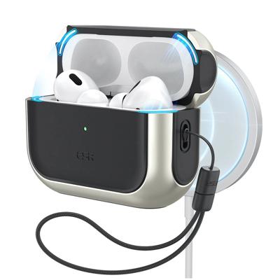 AirPods Pro 3 Orbit Hybrid Magnetic Case - Titanium AirPods Pro 3 Orbit Hybrid Magnetic Case - Titanium