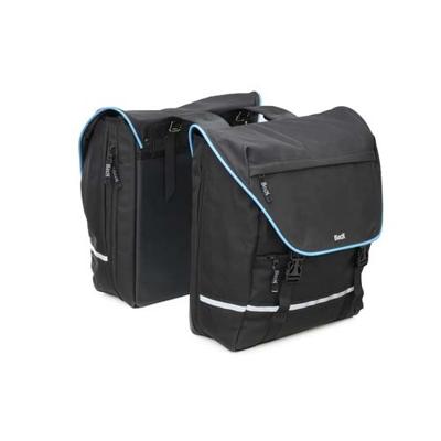 Dubbele Sportieve Fietstas SPRTV XL Zwart/Blauw