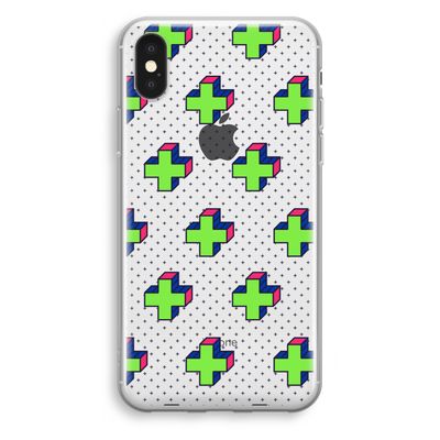 8-bit N°10: iPhone XS Transparant Hoesje