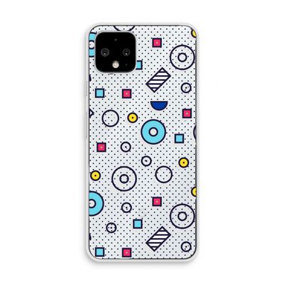 8-bit N°9: Pixel 4 Transparant Hoesje