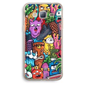 Vexx Mixtape: Samsung Galaxy J3 (2016) Transparant Hoesje