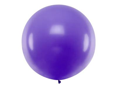 Mega Ballon Pastel Paars 100cm
