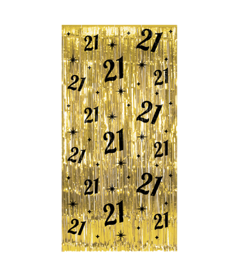 Deurgordijn 21 jaar 200 x 100 cm