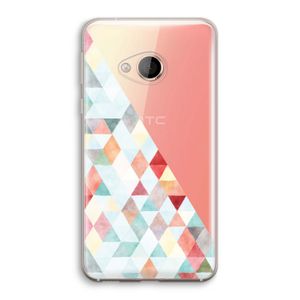 Gekleurde driehoekjes pastel: HTC U Play Transparant Hoesje
