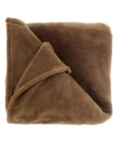 EcoLiving Plaid Baily Coconut - 130x180 cm