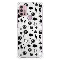 Extreme Case Motorola Moto G30 | G20 | G10 Silver Punk - thumbnail