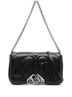 Alexander McQueen petit sac porté épaule The Seal - Noir - thumbnail