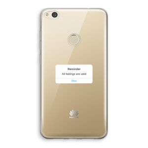 Reminder: Huawei Ascend P8 Lite (2017) Transparant Hoesje