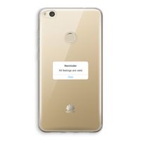 Reminder: Huawei Ascend P8 Lite (2017) Transparant Hoesje Reminder: Huawei Ascend P8 Lite (2017) Transparant Hoesje