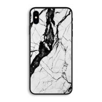 Witte marmer 2: iPhone XS Max Biologisch afbreekbaar hoesje