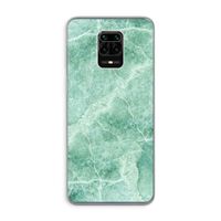 Groen marmer: Xiaomi Redmi Note 9 Pro Transparant Hoesje Groen marmer: Xiaomi Redmi Note 9 Pro Transparant Hoesje