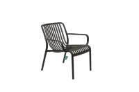 Vita Porto Loungestoel Zwart