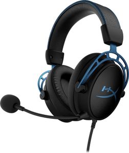 HyperX Cloud Alpha S Over Ear headset Gamen Kabel Stereo Zwart/blauw