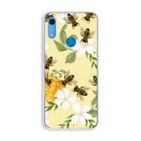 No flowers without bees: Huawei Y6s Transparant Hoesje
