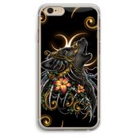 Huilende Wolf: iPhone 6 Plus / 6S Plus Transparant Hoesje