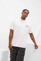 Fearless Blood Vintage T-Shirt Heren Wit/Roze - Maat XL - Kleur: WitRoze | Soccerfanshop