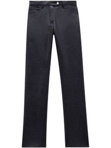 Courrèges pantalon droit à poches multiples - Bleu