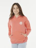 Luxe surf sweater met capuchon RIP CURL koraal