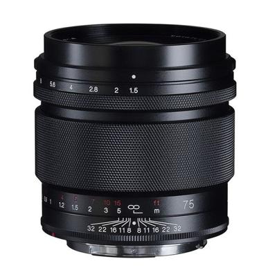Voigtländer Nokton 75mm F/1.5 ASPH Canon RF zwart