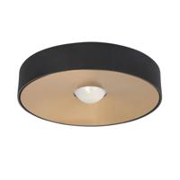 Highlight Plafondlamp Bright Ø 20 cm zwart goud - thumbnail