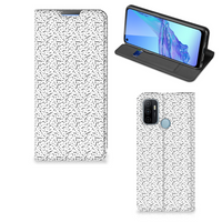 OPPO A53 | A53s Hoesje met Magneet Stripes Dots - thumbnail