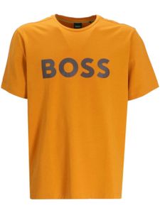 BOSS t-shirt à logo imprimé - Orange