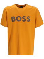 BOSS t-shirt à logo imprimé - Orange