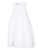 Mi Mi Sol Jurk met strik - Wit - thumbnail