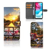 Motorola Moto G60s | Flip Cover | Amsterdamse Grachten