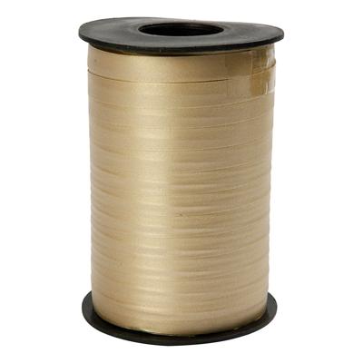Creativ Company Cadeaulint, b: 10 mm, glossy, goud, 250 m/ 1 rol