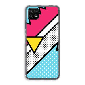 Pop Art #3: Samsung Galaxy A22 5G Transparant Hoesje