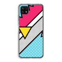 Pop Art #3: Samsung Galaxy A22 5G Transparant Hoesje