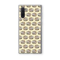 Slapende poes: Samsung Galaxy Note 10 Transparant Hoesje