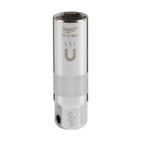Milwaukee Accessoires Bougiedop 3/8" - 16 mm magnetisch - 4932480676 Milwaukee Accessoires Bougiedop 3/8" - 16 mm magnetisch - 4932480676