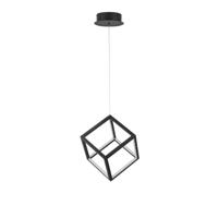 Lyora Vierkante hanglampGabbia zwart - 9818251