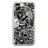 Vexx Black Mixtape: iPhone 7 Plus Transparant Hoesje