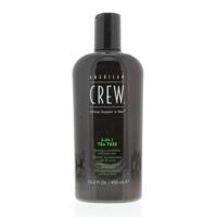 American Crew Hair & Scalp 3-in-1 Tea Tree Gel 450ml