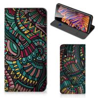 Samsung Xcover Pro | Hoesje met Magneet | Aztec