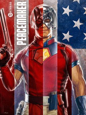 DC Comics Art Print Peacemaker 41 x 61 cm - unframed