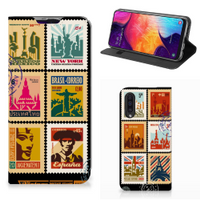 Samsung Galaxy A50 Book Cover Postzegels - thumbnail