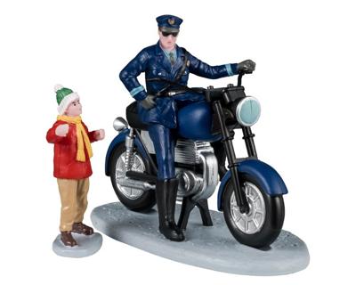 Police Officer 12x6x20 cm 2st Kersthuisje - Lemax