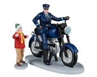 Police Officer 12x6x20 cm 2st Kersthuisje - Lemax