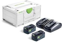 Festool accessoires energie-set sys 18v 2x5,0/tcl 6 duo - 577707